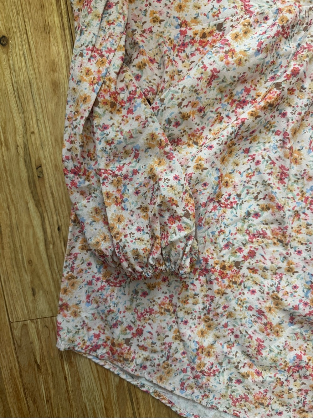 Floral Women’s Long Sleeve Boutique Blouse